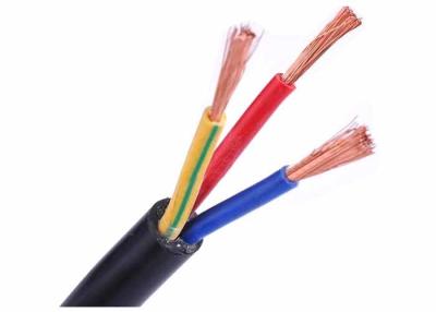 China Customized PVC Insulated Cable 600 / 1000V Rated Voltage With Three Half Core for sale