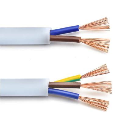 China Pvc Sheathed Electric Wire Cables Rvv 2.5sq Mm 2 core Awg Cable for sale