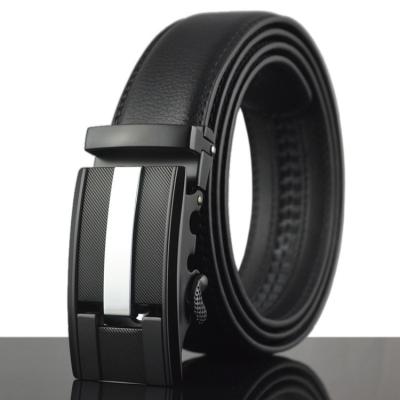 China New Fashion Design Custom Leather Belt Man Leather Belt With Automatic Buckles for sale