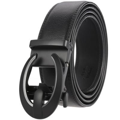 China New Arrival Business Men Style Automatic Buckle Genuine Leather Belts for sale