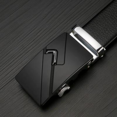 China Business Men Style Your Brand Logo OEM Custom Design Leather Belt Strap for sale