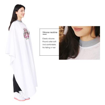 China Hair Stylist Salon Cape Custom Nylon Salon Capes Cutting Custom Hairdressing Cape for sale