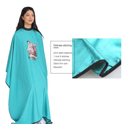 China Hair Stylist Salon Cape Nylon Hair Salon Capes Cutting Custom Hairdressing Cape for sale