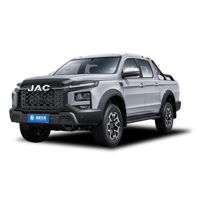 China JAC Hantu Chinese Pickup Truck New Cars Trucks Pickup Petrol Cars Pickup Truck Diesel 4x4 Gasoline Car Gas Cargo Vehicles 5330x1965x1920 for sale