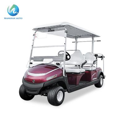 China GREENMAN Discount 48V Lithium Battery Solar 4 Seaters Electric Golf Cart Buggy Cheap Golf Cart For Sale 3930x1245x1850mm for sale