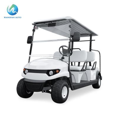 China Wholesale Golf Cart Electric Utility Vehicle 4 Seater Golf Cart 4 Wheel Golf Car Electric Car 390x1245x1850mm for sale