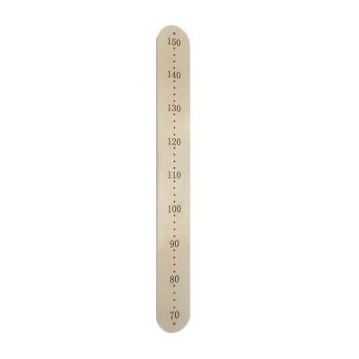 China Simple Montessori Educational Wooden Toys Central Institute of Statistics Style Material Size Ruler Kids Room Decoration for sale