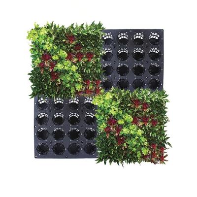 China Easy to Change Plants and Planters Wall Garden Modules Garden Pots Panel Green System Vertical Vertical Garden for sale