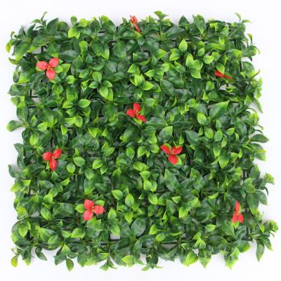 China Indoor Wedding Party Decor Faux UV Fire Retardant Artificial Vertical Garden Easily Assembled Green Wall for sale