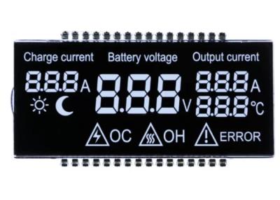 China High Contrast Custom LCD Display Module VA Negative Display Panel 3.3V 7 Segment for sale