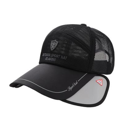 China breathable & Waterproof Durable Using Good Prices Dome Fashion Golf Sports Mens Retractable Baseball Cap Hat for sale