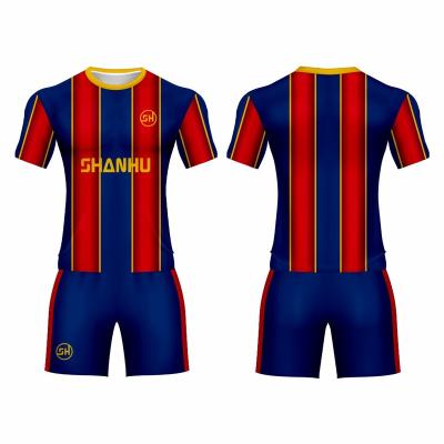 China Youth Team Uniform Soccer Wear Whole Sets Sell Football Trining Kit Football Jersey Kits for sale