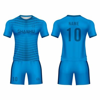 China Thailand Quality Football Jersey Shirt Kit Soccer Wear Uniform For Football Club Sets for sale