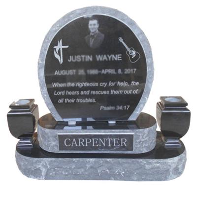 China Modern Black Headstone China Engraving Cheap American Headstone Headstone for sale