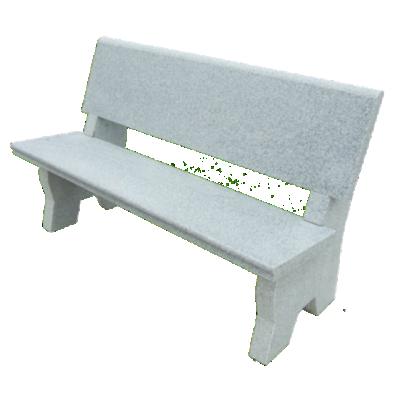 China Garden White Granite Bench Factory Direct Selling Natural Feeling Park Bench Custom Made Outdoor Bench Chairs for sale