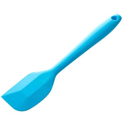 China 2021 China Factory Flexible Silicone Kitchen Tools Mixing Scrapers Heat Resistant Spatulas For Sale for sale