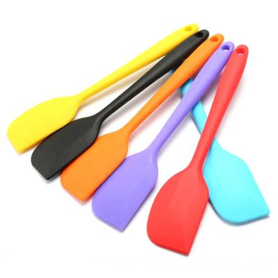 China Sustainable Bakeware Premium Heat Resistant Tool Shovel Silicon Spatula Kitchen Mixing Set for sale