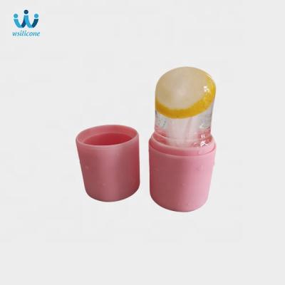 China Silicone Ice Roller Skin Care Products for Face Massage Ice Roller Ice Mold Cooling De-traction and Lifting Facial Skin for sale