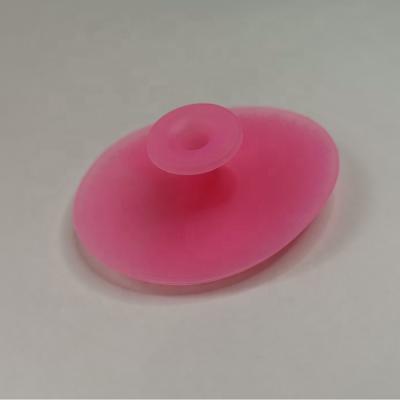 China Reusable Durable Eco-Friendly Silicone Facial Brush Body Wash Scrubber Soft Brush Cleaning Pad for sale