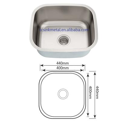 China Without Faucet Stainless Steel Kitchen Wash Sink for sale