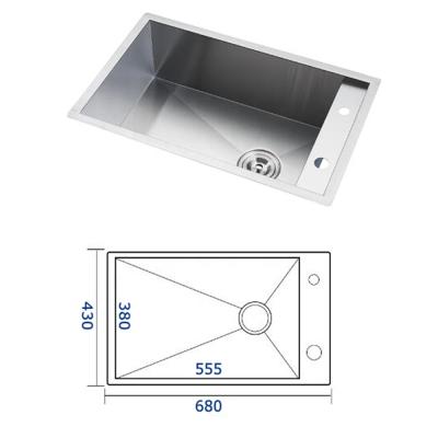 China Without Faucet High Quality SUS304 Stainless Steel Kitchen Sink In China for sale