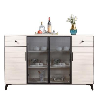 China (Size) Aluminum Alloy Adjustable Modern Home Dining Room Furniture Side Cabinets for sale