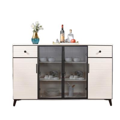 China New Design Adjustable Modern Minimalist Restaurant Kitchen Cupboard Multifunctional (Size) Storage Cabinet for sale