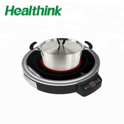 China Soup cooking cheap electric glass ceramic cooker with grill for sale for sale