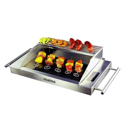 China Outdoor Top Ceramic Glass BBQ Touch Control Electric Grill - A15S for sale