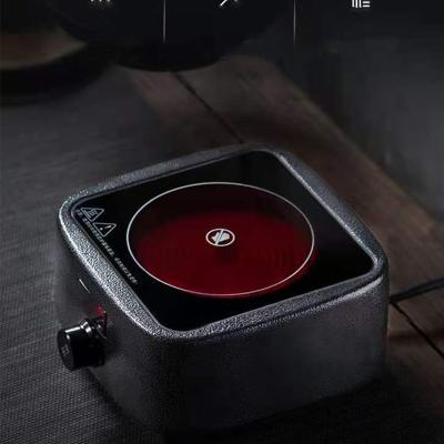 China Outdoor Quick Heat Mini Furnace Square Tea Coffee Infrared Ray Warm Burner Heating Stove Mocha Pot Stove for sale