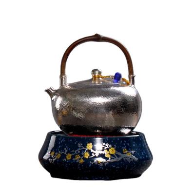 China Outdoor Household Portable Fast Cooking Electric Teapot 800w Feating Stove Mocha Ceramic Stove for sale