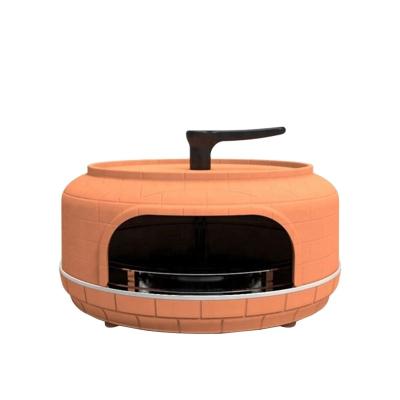 China Outdoor round PT-4 pizza oven smokeless grill multi-function pizza oven clay oven for sale for sale