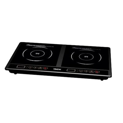 China 3200W Burners Hot Dish Commercial Induction Cooker at 2 Stove Multi Cookers Electric Induction Hotel Kitchens Appliances for sale