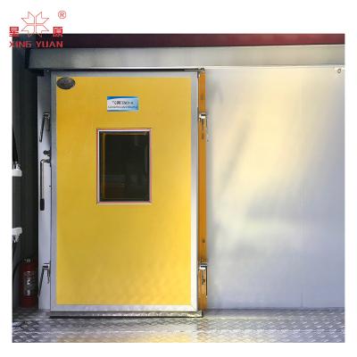 China Free design customization sliding freezer system refrigeration door, wedge in the cold room door for sale