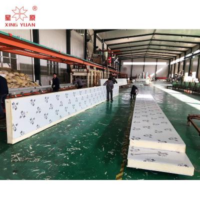 China PU sandwich cold room panel 150mm thick with stainless aluminum white steel for sale