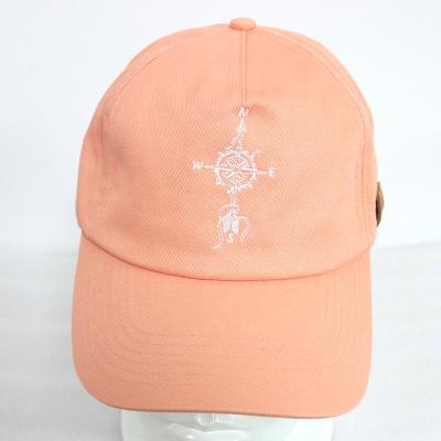 China COMMON New Fashion Small MOQ Flat Embroidery Customized 5 Panels Cotton Soft Twill Dad Hats Unstructured Hats for sale