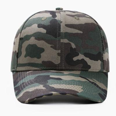 China Manufacturers Factory OEM Good Quality Plain Green Camouflage COMMON Baseball Caps With Your Own Logo Design for sale