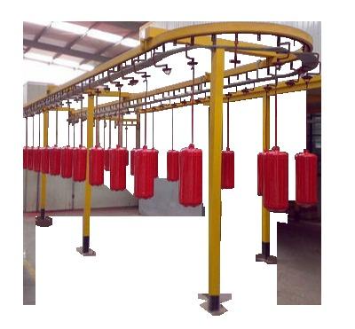 China 2020 Hot Sale Track Overhead Conveyor Hanging Mobile Overhead Conveyor for sale