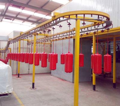 China Accumulation Overhead Chain Conveyor Hangers Track Overhead Conveyor Te koop