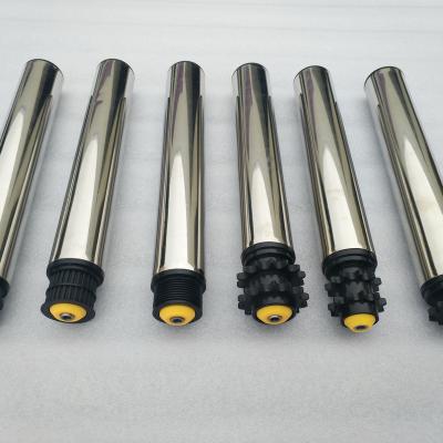 China Electric Conveyor Idler Roller Motorized Pulley Non-power Conveyor Idler Roller en venta