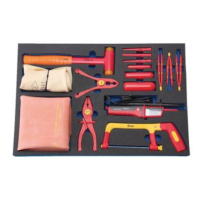 China Tool Kit New Energy Car Tools 16pcs VDE 1000V Insulated Tools For Auto Repair for sale