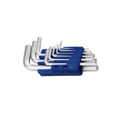 China Cheap Clearance 9pc Metric Size Stock Factory Price Flat Head Hex Wrench Auto Repair Set for sale