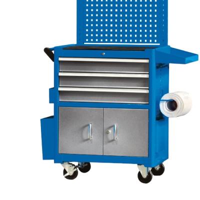 China 1 FACTORY STOCK 3 DRAWERS 2 DOORS READY TOOL CABINET set FOR TOOL STORAGE for sale