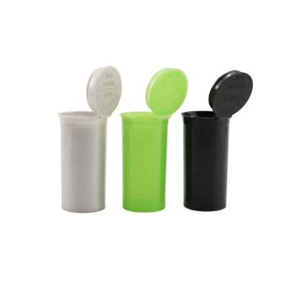 China Pharmaceutical Child Lid Pop Stash Top Containers Resistant Hinged Plastic Bottles for sale