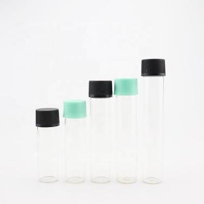 China Child Proof Pharmaceutical Containers CR Lid Glass Tubes Flip Up And Rotate Tubes for sale