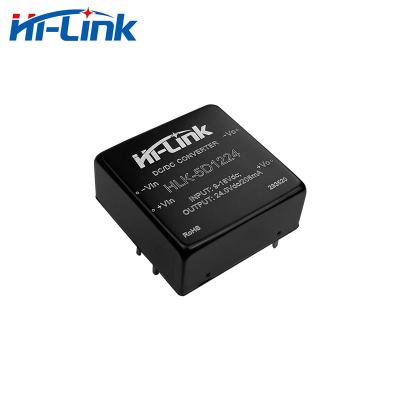 China 12V to 24V dc power supply HiLink HLK-5D1224 dc smps step down power 25.4*25.4*11mm for sale