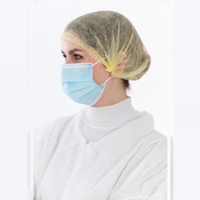 China Single Elastic& Double Elastic Hospital Nurse Non Woven Hair Doctor Cover Disposable Medical Cap Making Machine for sale