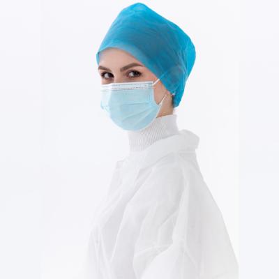 China Doctor Surgical Cap Surgical Head Cap With Links Disposable Surgeon Cap For Hospital And Food Industry With High Quality for sale