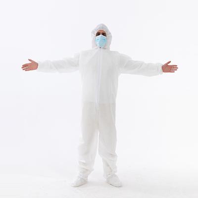 China High Quality Personal Care Safety Nonwoven Light Duty PPE Disposable Coverall Type5.6 for sale