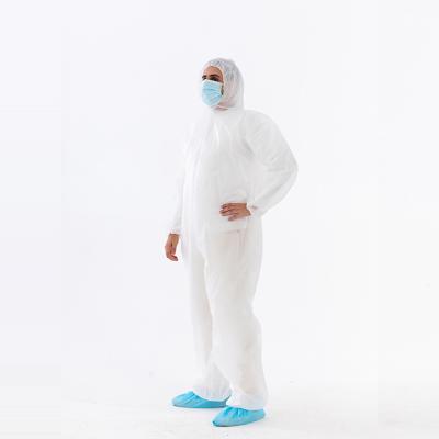 China Personal Care Xiantao Zhibo CE ISO Non Woven Coverall Type Disposable Surgical Coverall PPE Anti Bacteria for sale